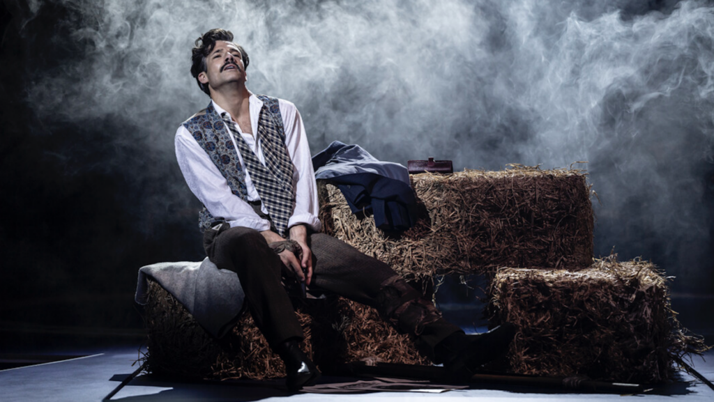 Danny Mc as John Wilkes Booth in Assassins (Image: Johan Persson)