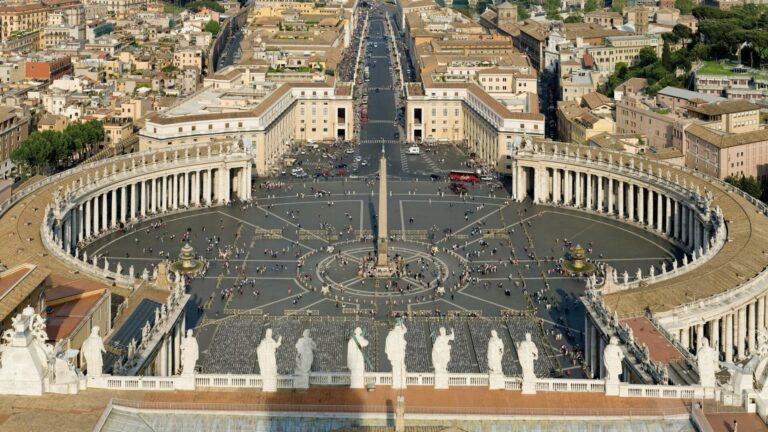 Vatican City in the sun