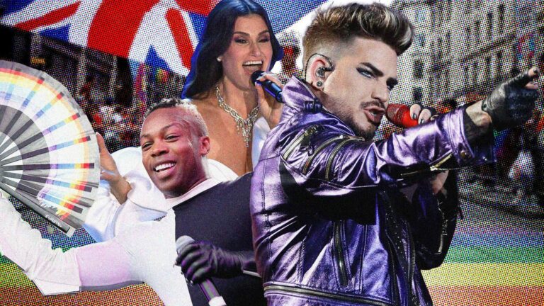 Todrick Hall, Idina Menzel and Adam Lambert