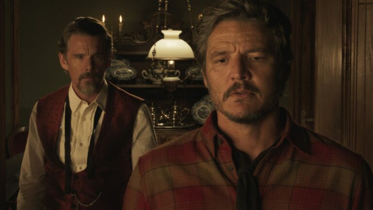 Ethan Hawke and Pedro Pascal in Strange Way of Life