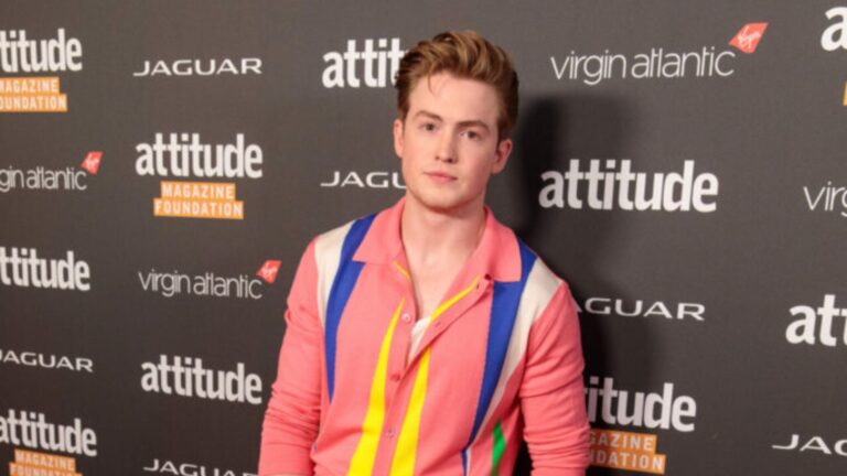 Kit Connor at the Attitude Awards 2022