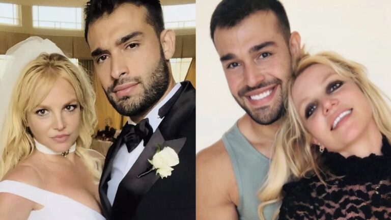 Britney Spears and Sam Asghari