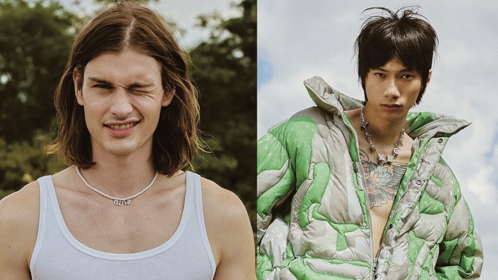 Harrison at MiLK Management and Huang at IMG Models model summer style