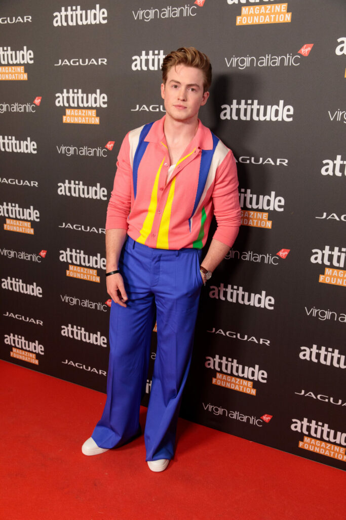 Kit Connor at the 2022 Virgin Atlantic Attitude Awards