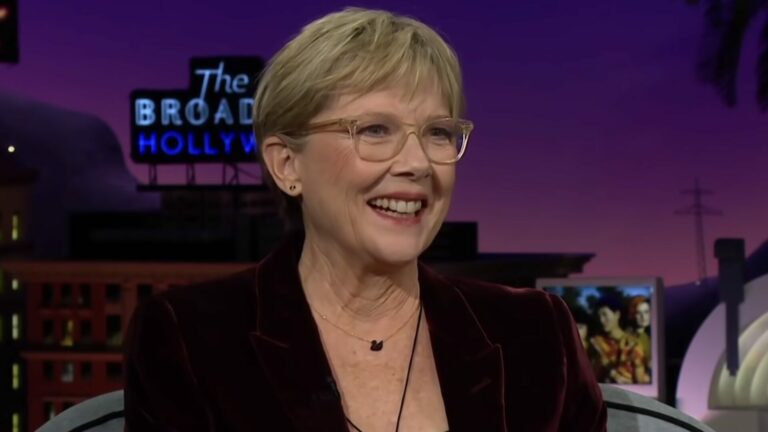 Annette Bening on The Late Late Show with James Corden