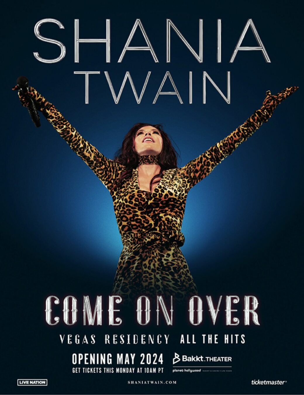 Shania Twain announces new Las Vegas residency Attitude