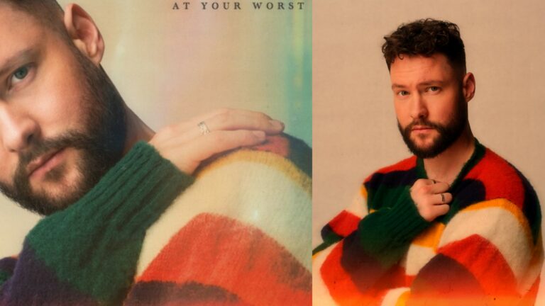 Calum Scott in the artwork for his new single (Images: )
