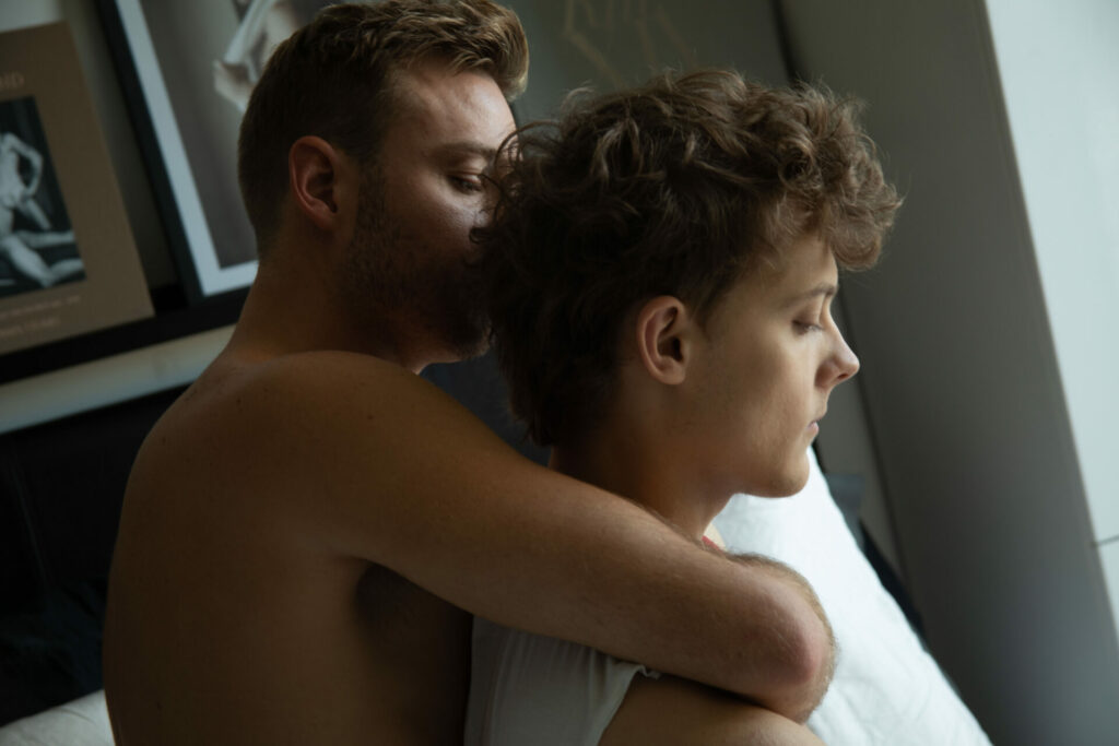 Matthew Mitcham and Alex Ansdell for Strangers in Between