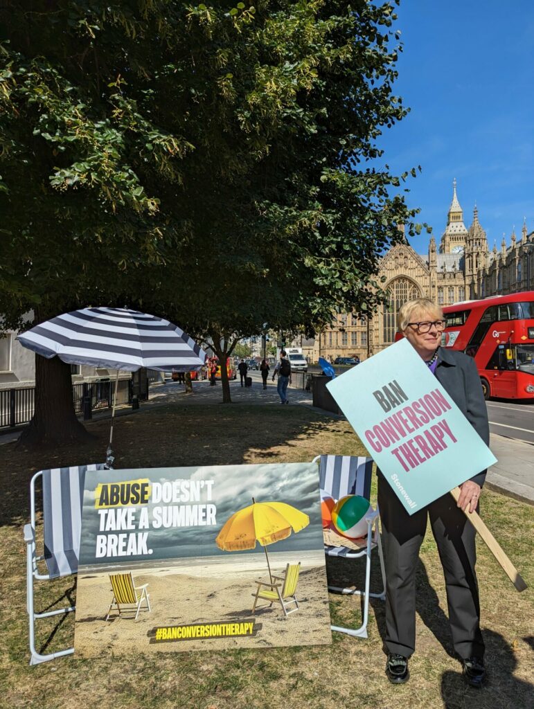 Conversion Therapy protest