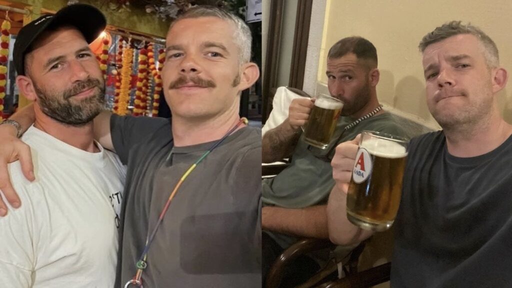 Russell Tovey and Steve Brockman