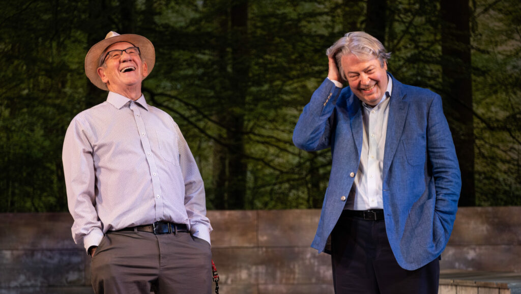 Ian McKellen and Roger Allam in Frank and Percy (Image: Jack Merriman)
