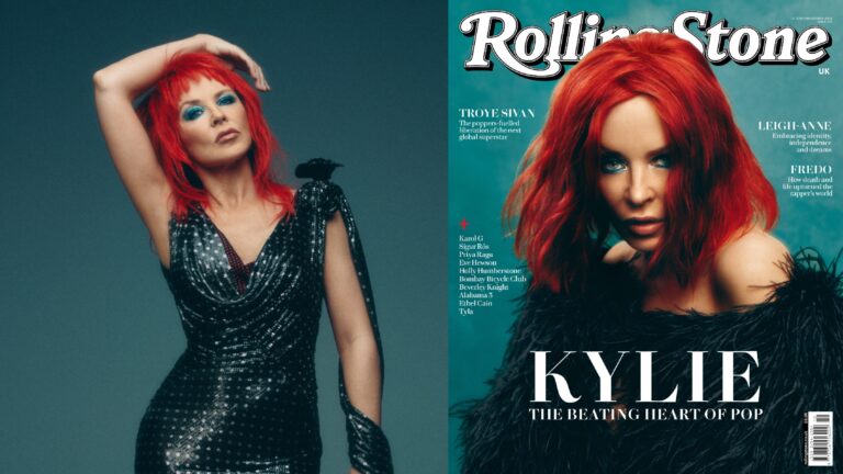 Kylie Minogue in her Rolling Stone UK shoot (Images: )
