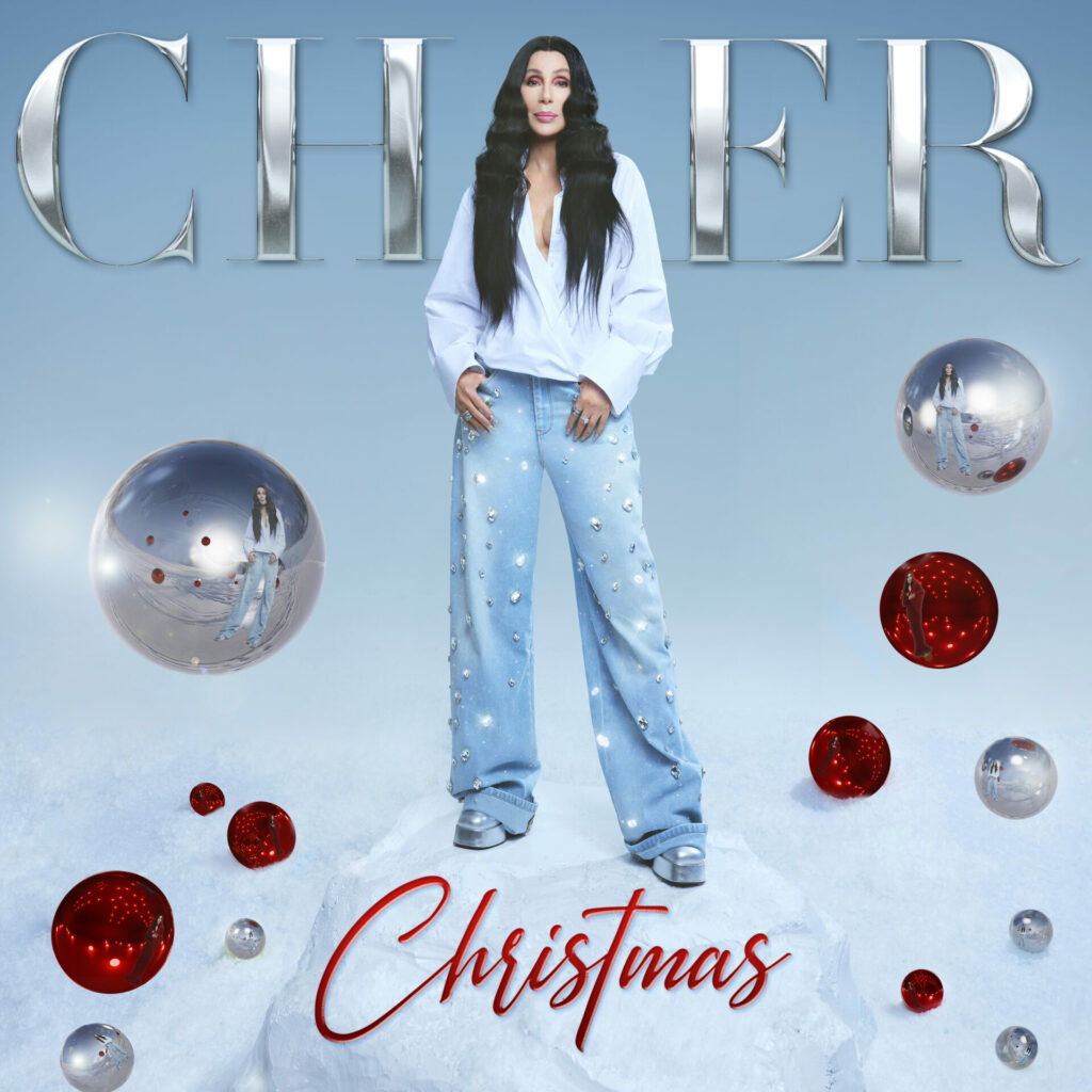 Cher shares Christmas album cover - and it's got snow, baubles and the ...