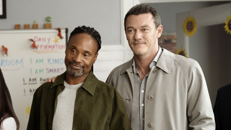 Billy Porter and Luke Evans in a film still from Our Son (Image: Tigresa)