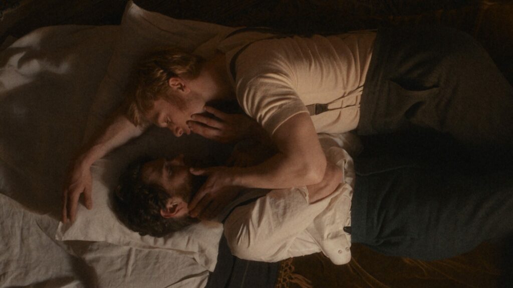 George Parker and Kyle Soller in Bodies