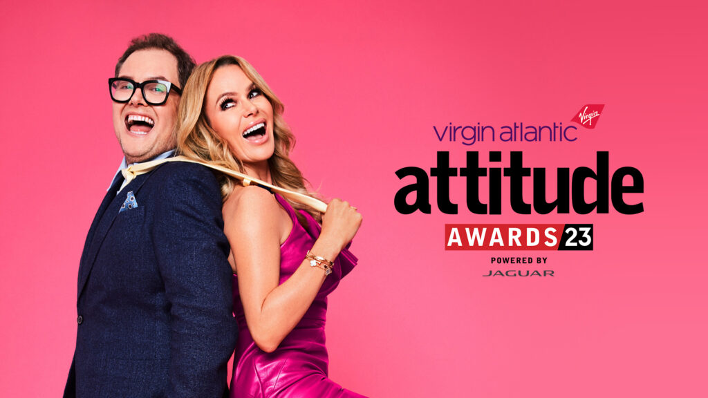 Attitude Awards hosts Alan Carr and Amanda Holden
