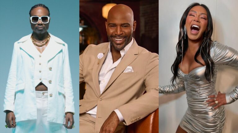 Billy Porter, Karamo Brown and Mel B (Images: Provided)