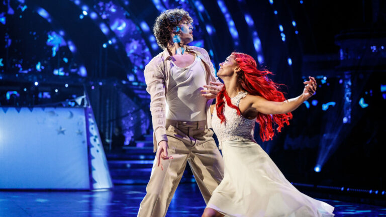 Bobby Brazier and Dianne Buswell