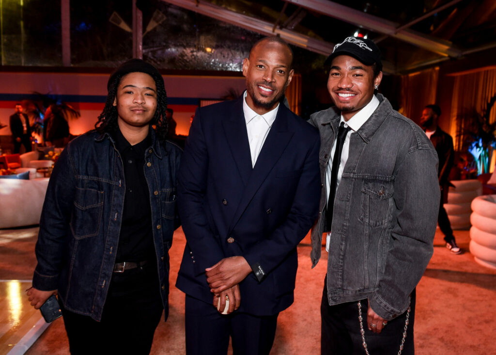 marlon wayans with sons