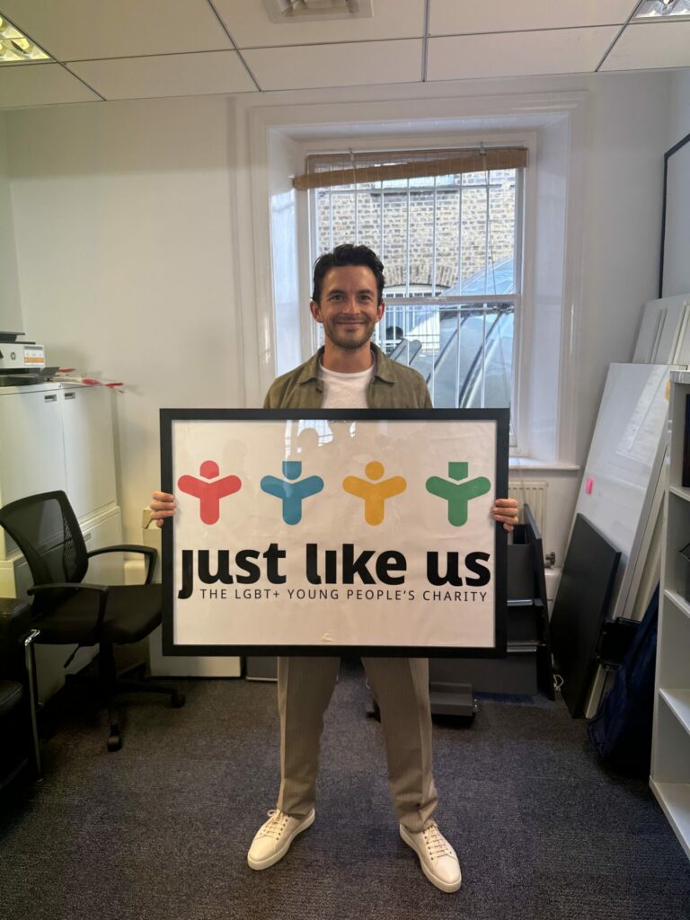 Jonathan Bailey joins Just Like Us