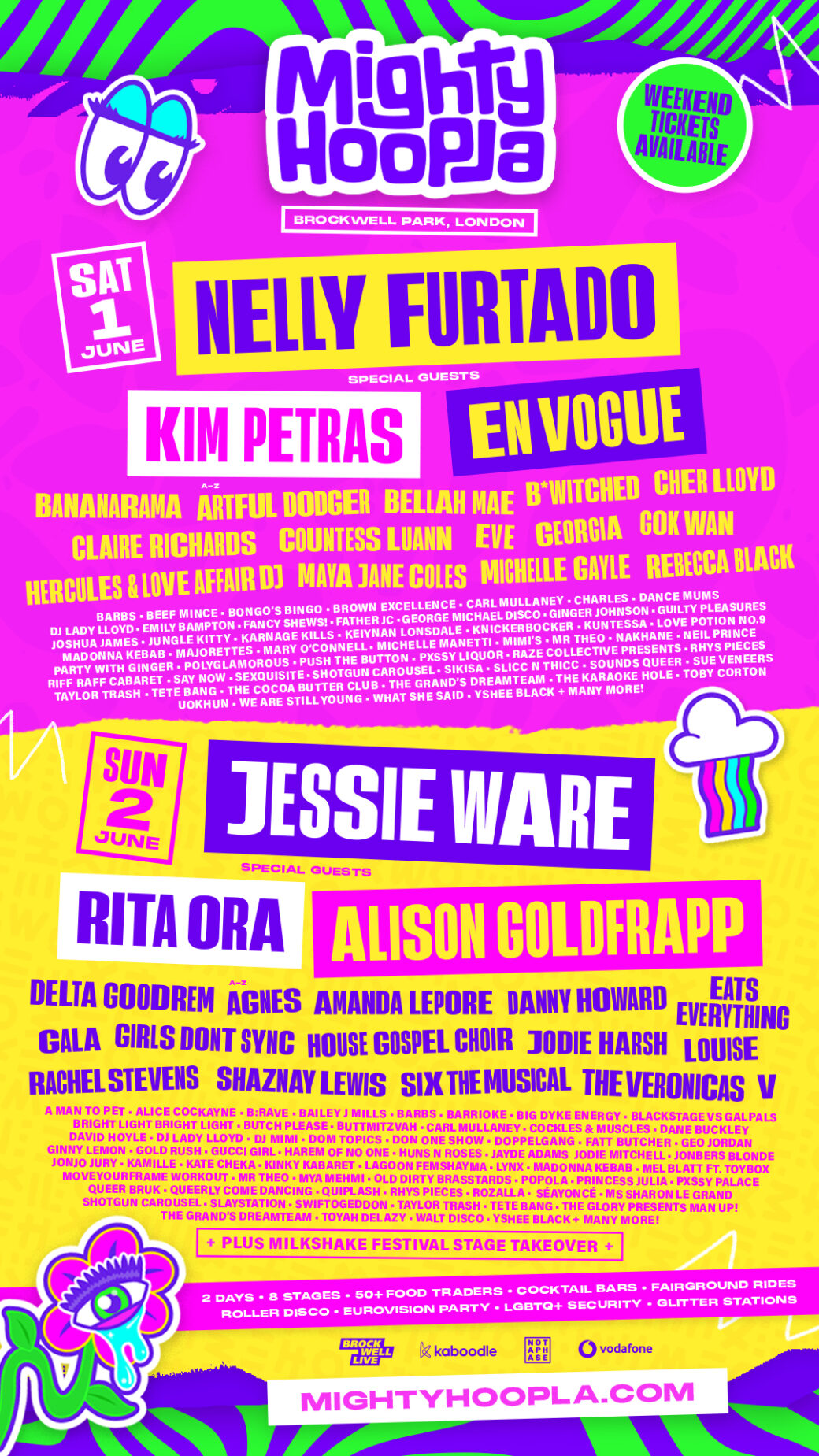 Mighty Hoopla 2025 Jessie Ware among headliners Attitude