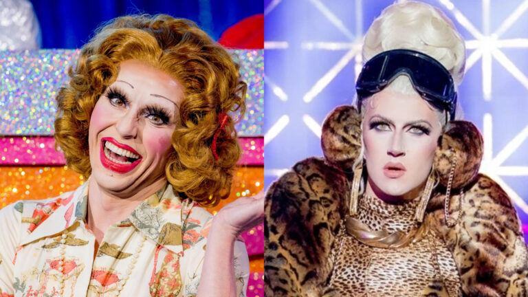 Composite of Vicky Vivacious and Banksie