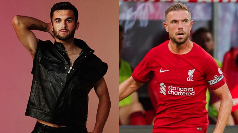 Jake Daniels and Jordan Henderson