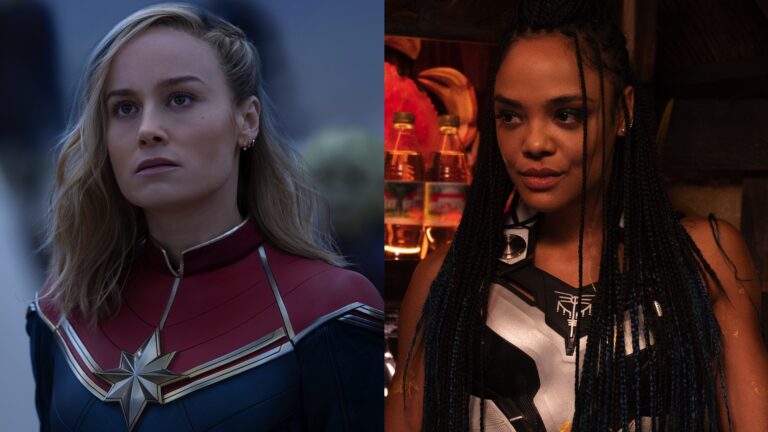 Captain Marvel and Valkyrie reference a same-sex relationship in a cut line from The Marvels