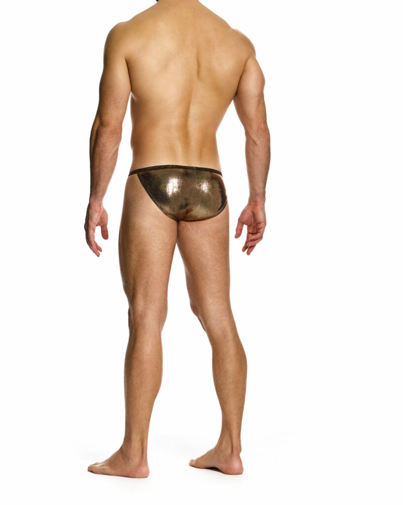 Product lifestyle shot of a man wearing underwear
