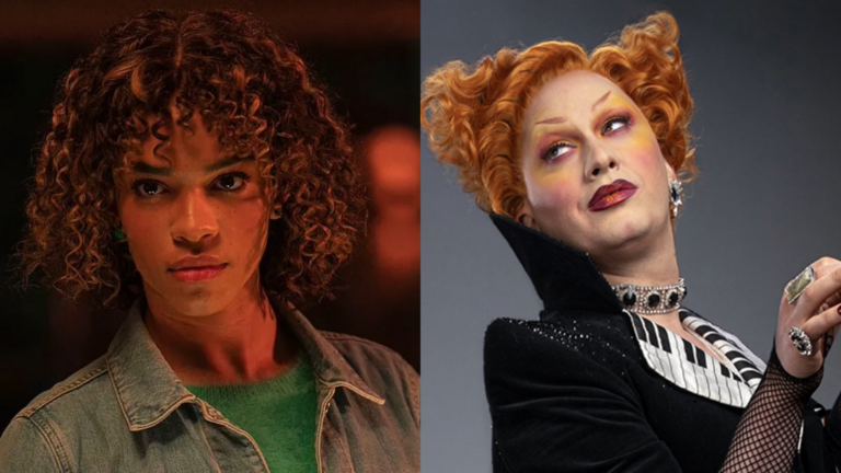 Composite of Yasmin Finney and Jinkx Monsoon in Doctor Who