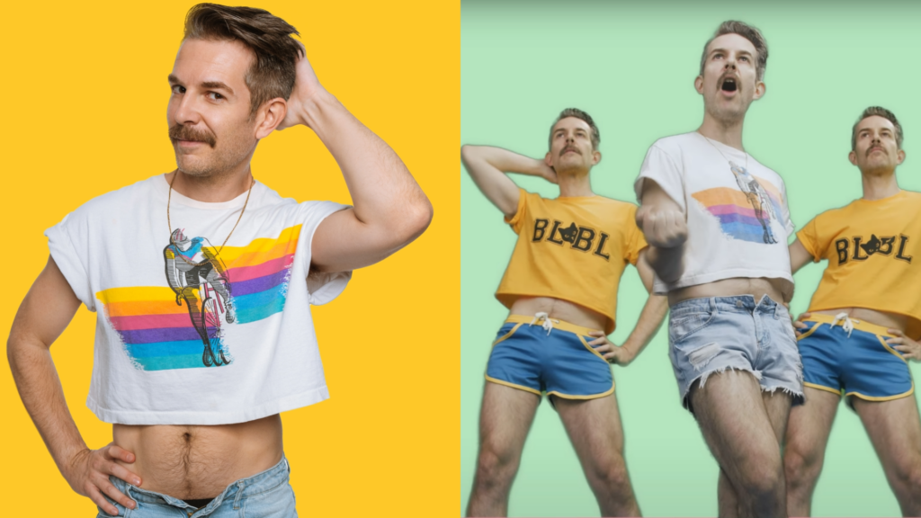 Watch Bright Light Bright Light's camp new video for You Want My in