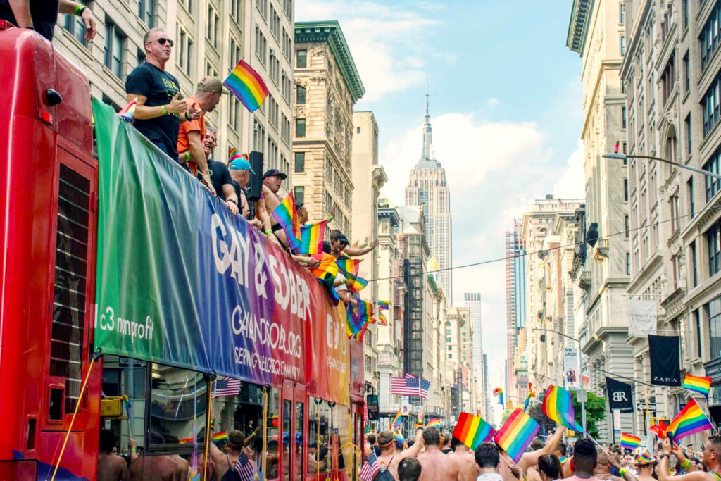 Gay & Sober in New York City's Pride Parade
