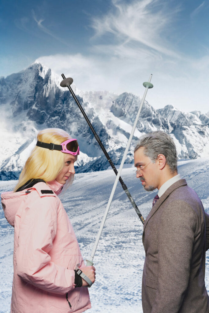 Gwyneth Goes Skiing