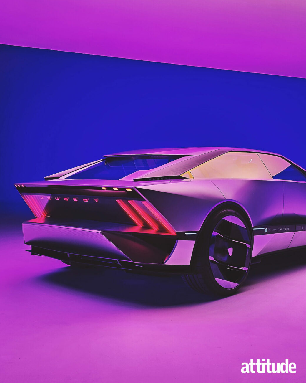 Peugeot Inception Book See the future with Peugeot and Jonathon Luke Baker - Attitude
