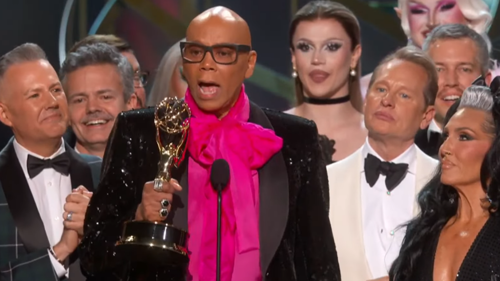 Drag Race's RuPaul addresses antidrag critics in powerful Emmys speech