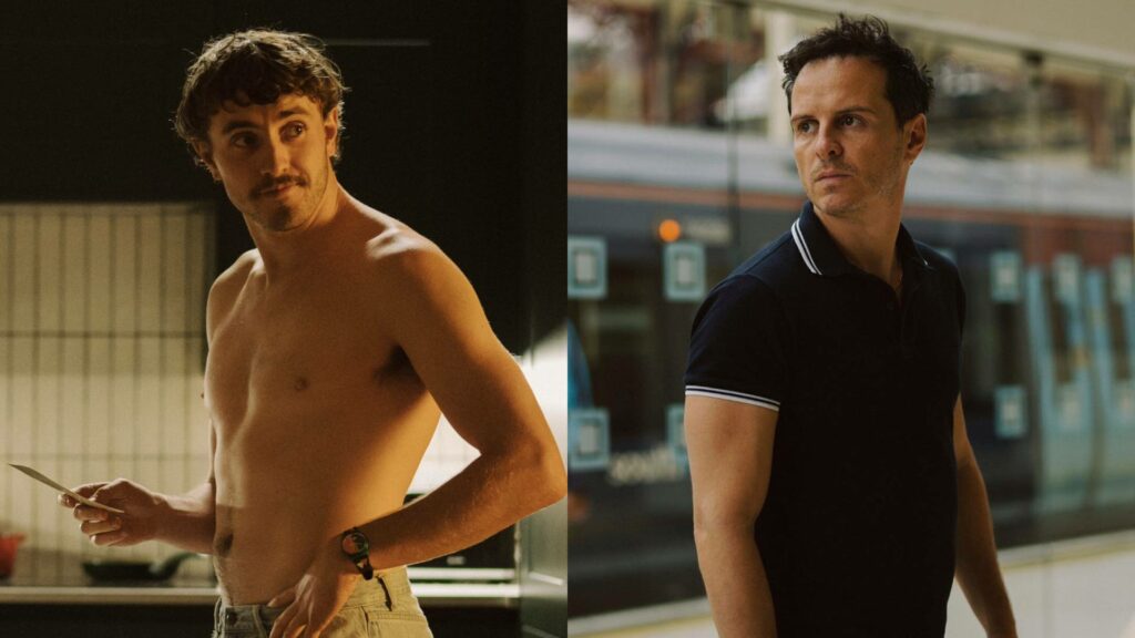Paul Mescal and Andrew Scott in All of Us Strangers (Images: Film4)