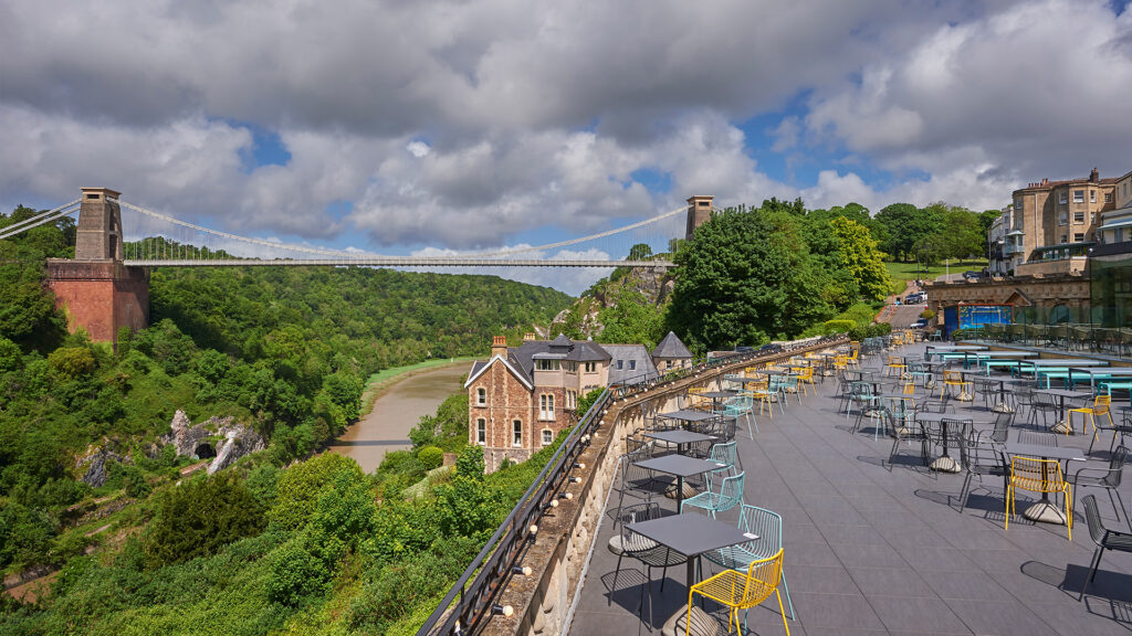 Bristol Avon Gorge by Hotel du Vin's terrance