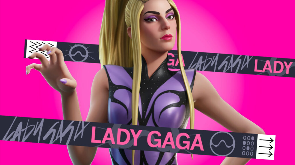 Lady Gaga appears in Fornite Festival
