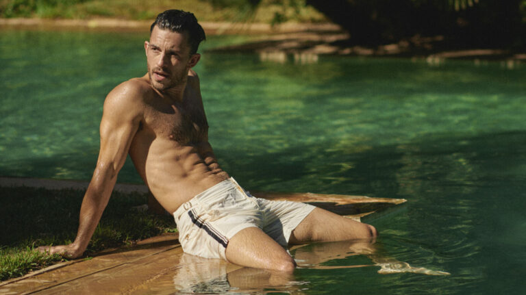 Calvin Klein: Brandon Flynn models Holiday collection - Attitude