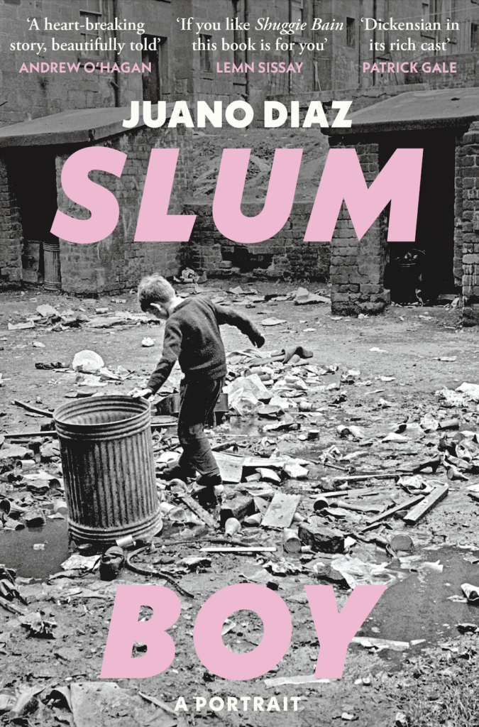 The book jacket of Slum Boy