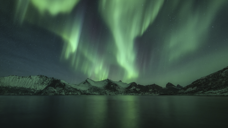 Norway's rugged coastal features are as much a reason to visit as the Northern Lights (Image: Hurtigruten, Stian Klo)