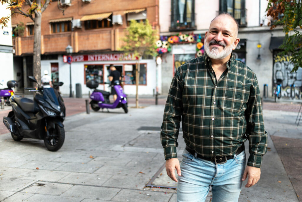 Ignacio P standing on a quiet street (Image: Elska)