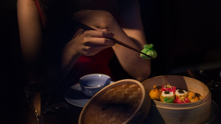 Dim sum at Hakkasan