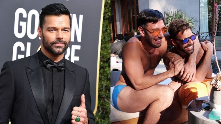 Ricky Martin, and with his ex-husband Jwan Yosef (Images: Wikimedia Commons/Instagram)