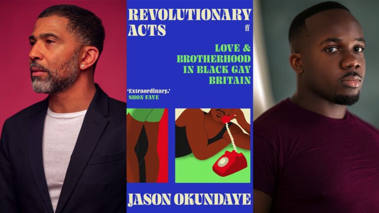 Marc Thomspon recounts memories in Revolutionary Acts: Love & Brotherhood in Black Gay Britain by Jason Okundaye