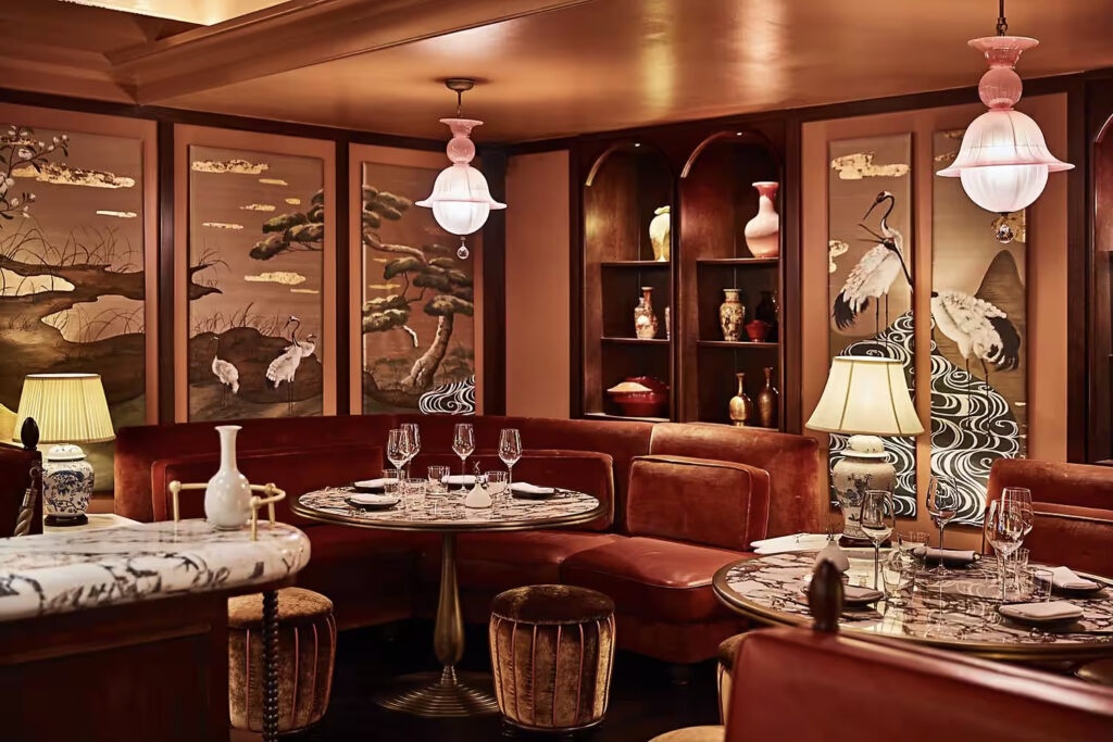 Mandarin Oriental Hyde Park' The Aubrey restaurant 