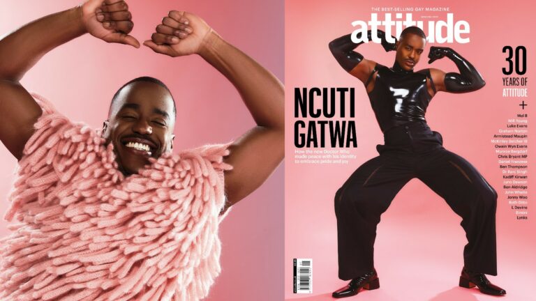 Ncuti Gatwa leads our 30-year anniversary issue (Images: Attitude)