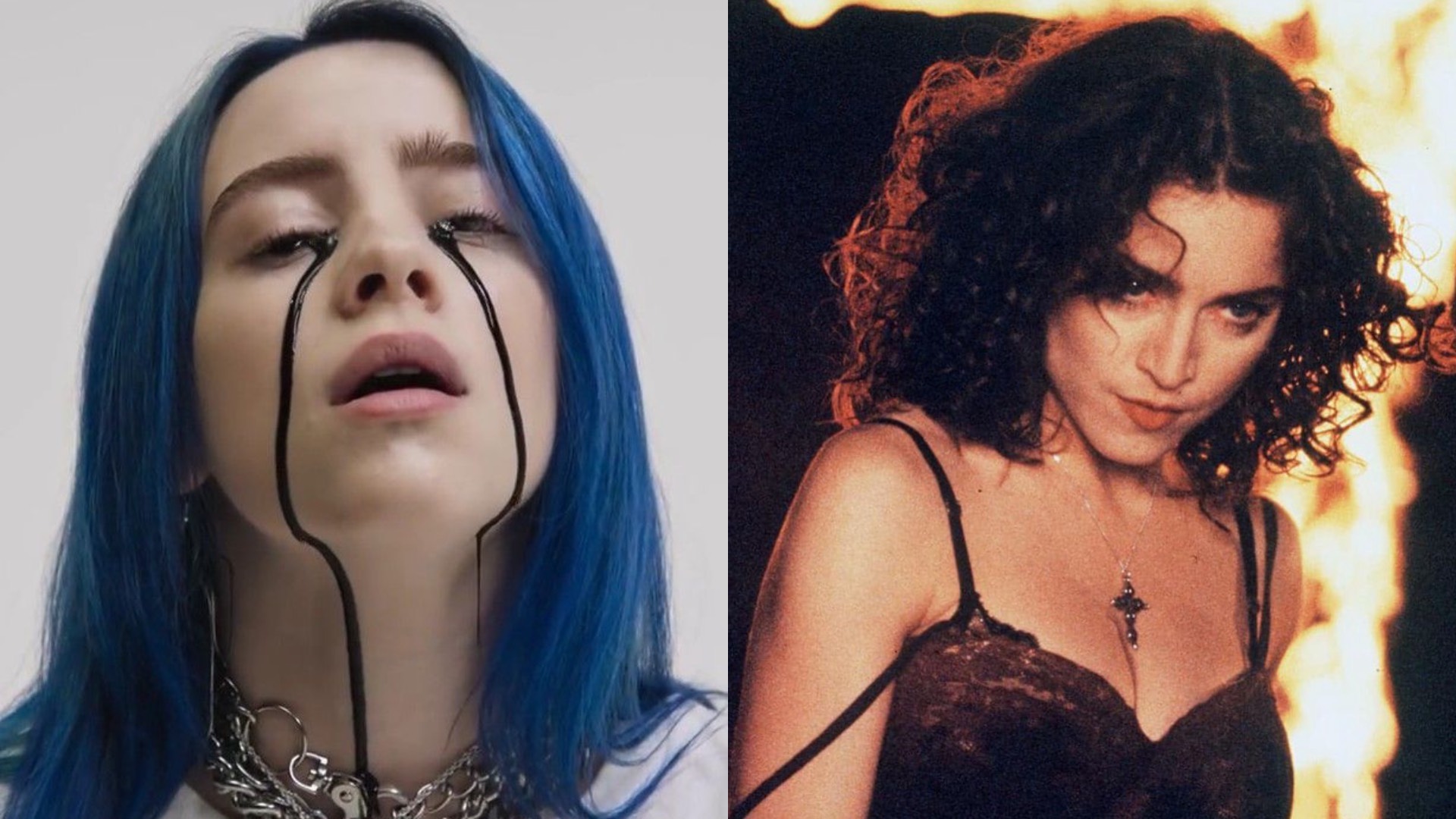 Billie Eilish and Madonna