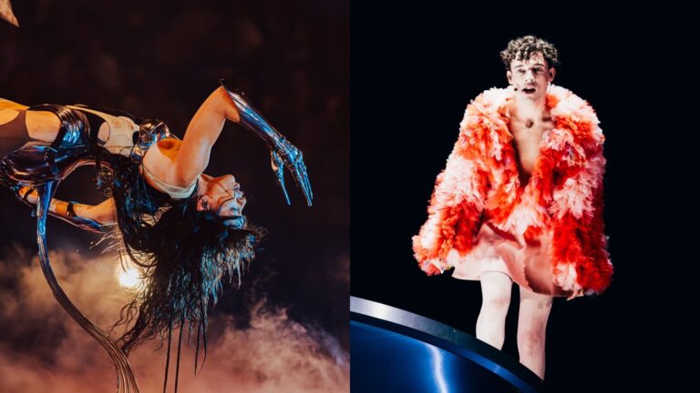 Loreen and Nemo at Eurovision 2024 (Images: Corrine Cumming/Sarah Louise Bennett)