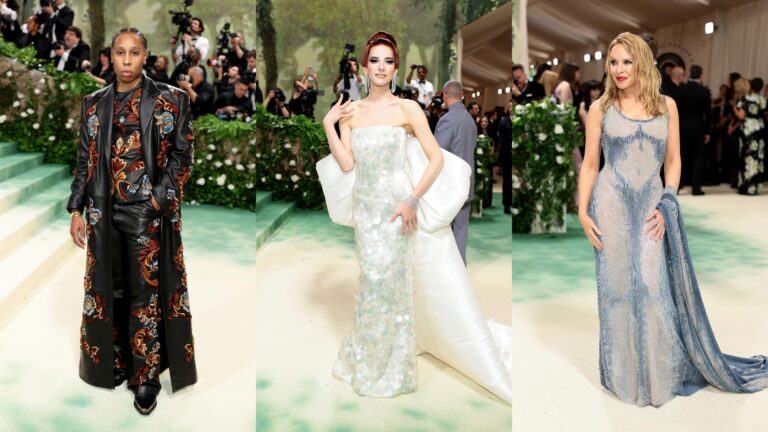 Lena Waithe, Hari Nef and Kylie Minogue at the 2024 Met Gala